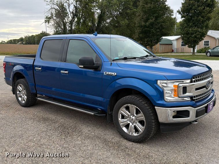 image for item EX4614 2018 Ford F-150 Crew Cab pickup truck