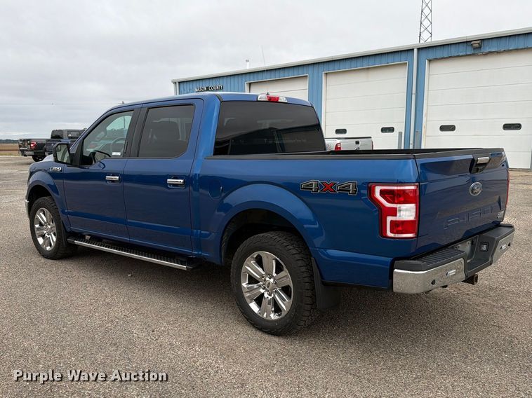 image for item EX4614 2018 Ford F-150 Crew Cab pickup truck