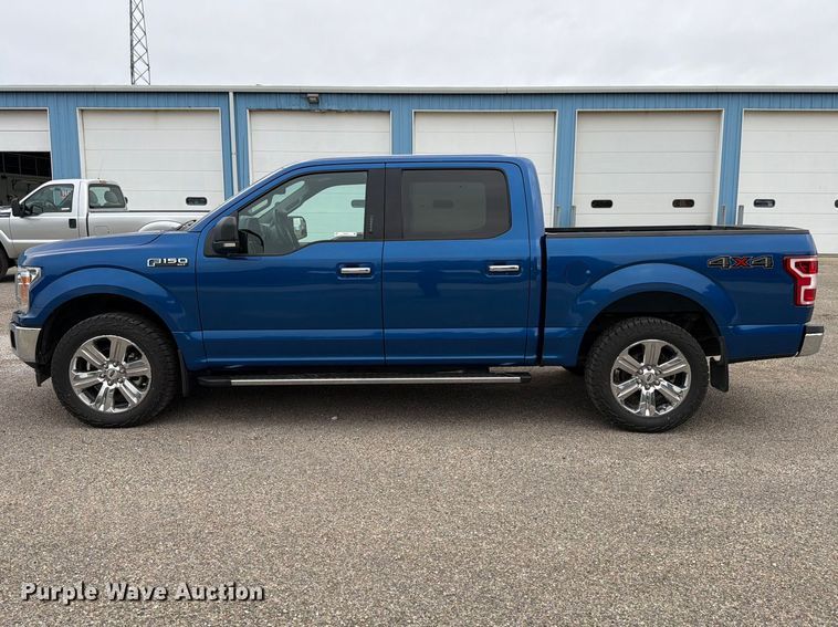 image for item EX4614 2018 Ford F-150 Crew Cab pickup truck