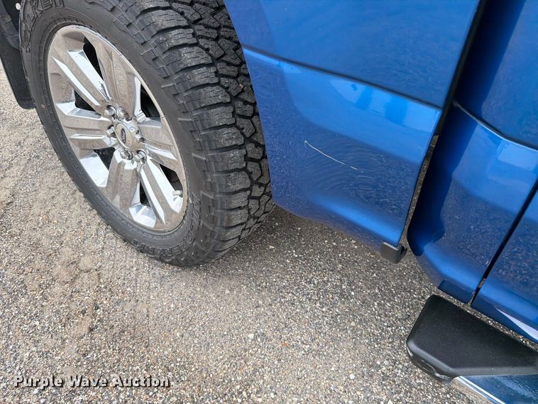 image for item EX4614 2018 Ford F-150 Crew Cab pickup truck