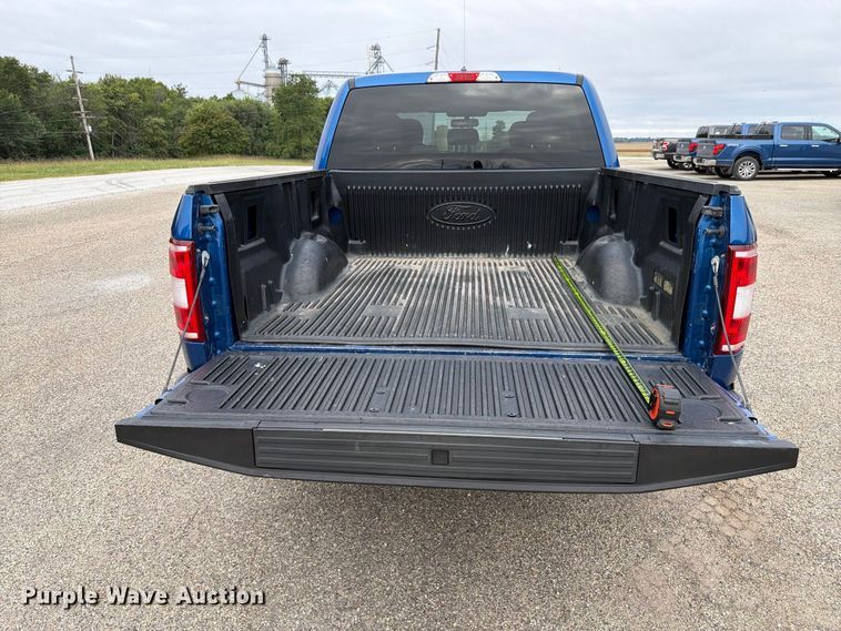 image for item EX4614 2018 Ford F-150 Crew Cab pickup truck