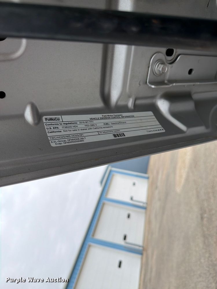 image for item EX4615 2016 Ford F250 Super Duty pickup truck