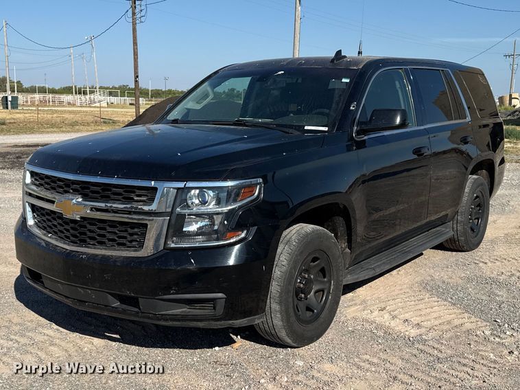2017 Chevrolet Tahoe Police SUV