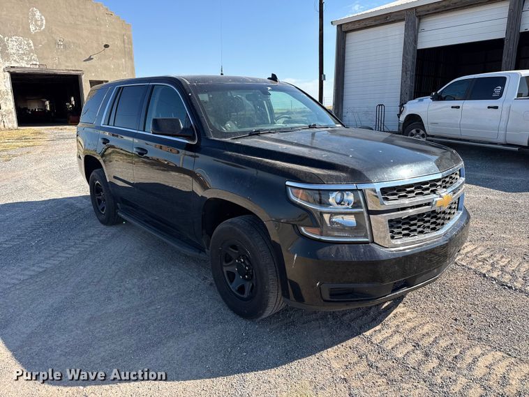image for item FB6945 2017 Chevrolet Tahoe Police SUV