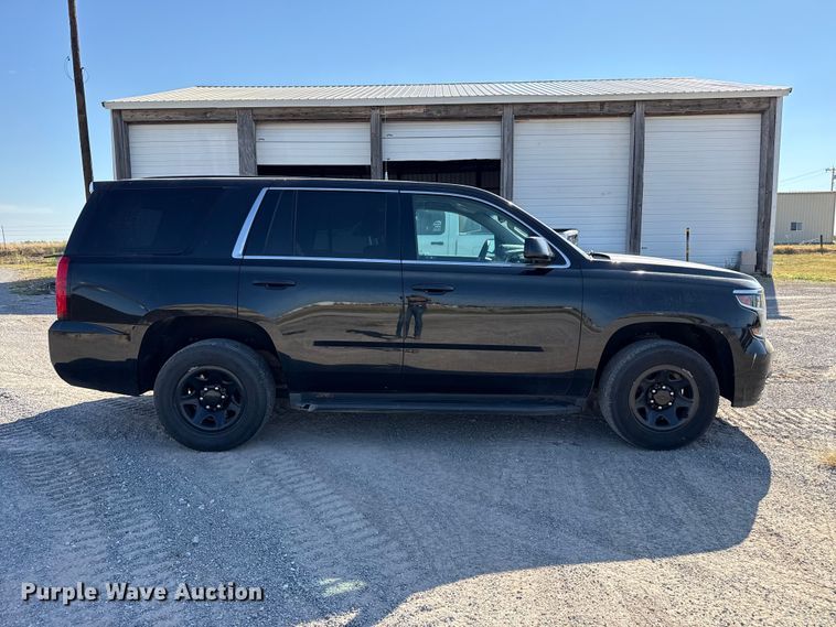 image for item FB6945 2017 Chevrolet Tahoe Police SUV