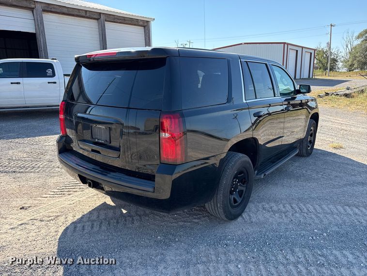 image for item FB6945 2017 Chevrolet Tahoe Police SUV