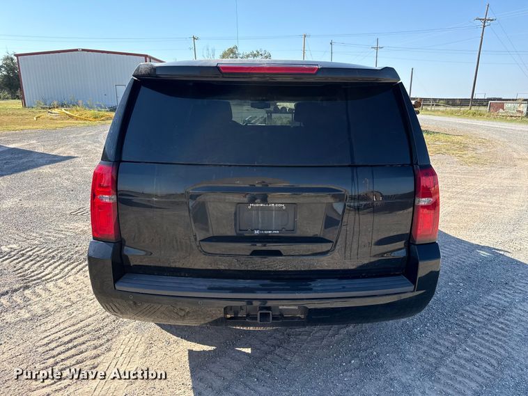 image for item FB6945 2017 Chevrolet Tahoe Police SUV