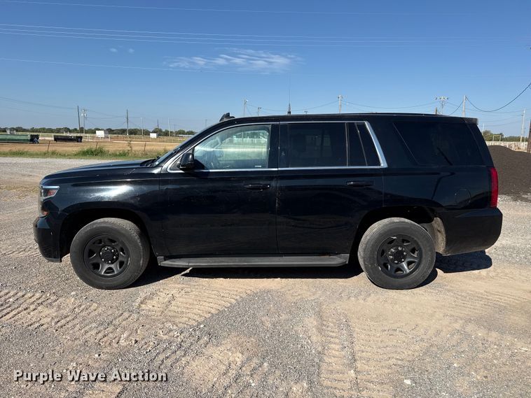 image for item FB6945 2017 Chevrolet Tahoe Police SUV