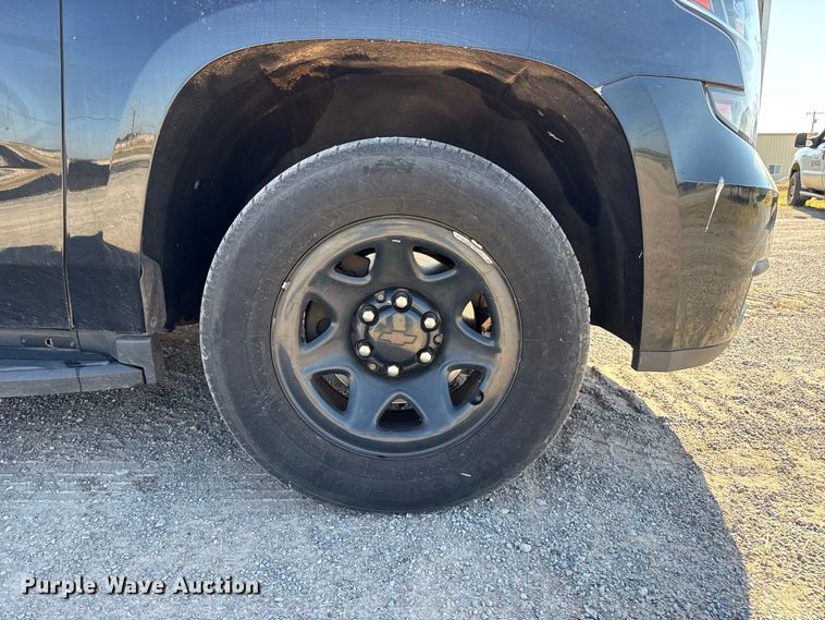 image for item FB6945 2017 Chevrolet Tahoe Police SUV