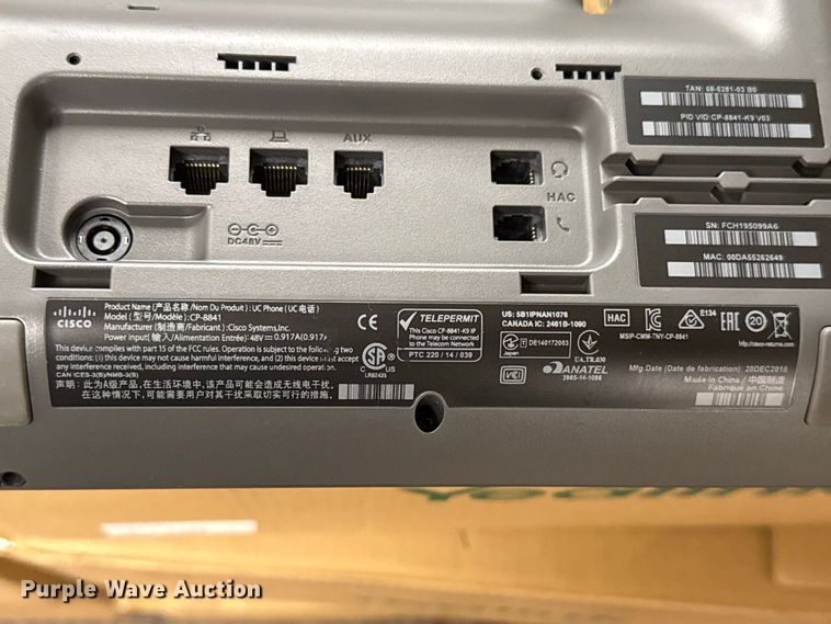 image for item FC4376 Cisco phone systems