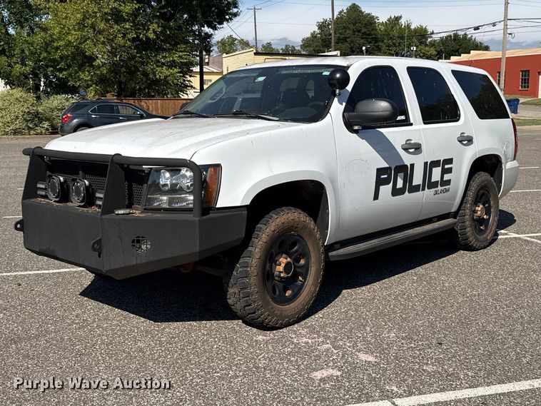 2009 Chevrolet Tahoe Police SUV