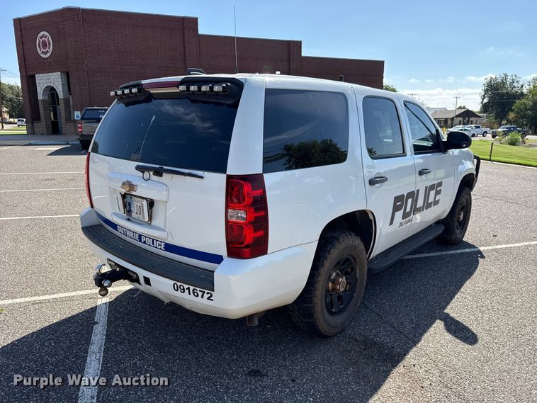image for item FC4378 2009 Chevrolet Tahoe Police SUV