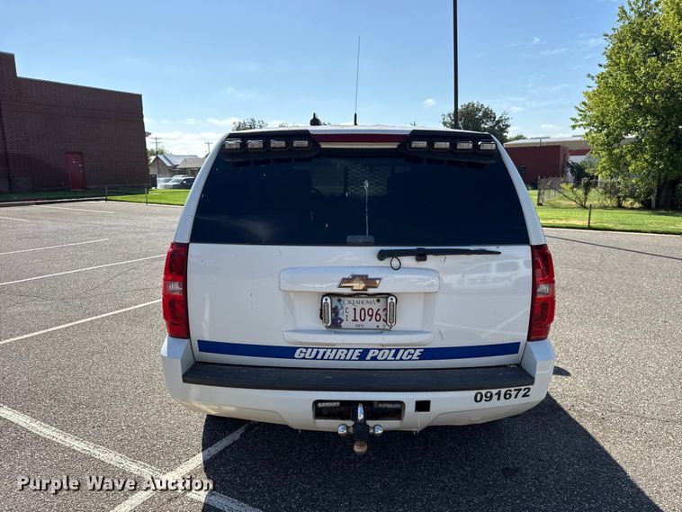 image for item FC4378 2009 Chevrolet Tahoe Police SUV