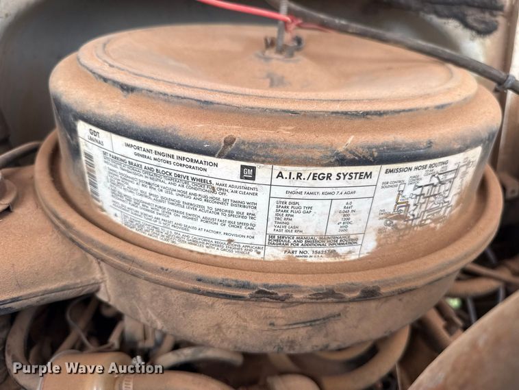 image for item FC4382 1989 Chevrolet C7 dump truck