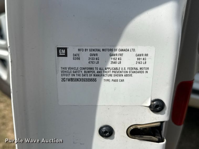 image for item FC4468 2006 Chevrolet Impala 