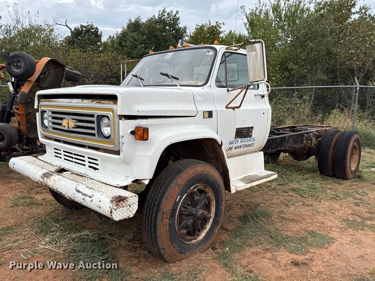 1980 Chevrolet C70 truck cab and chassis