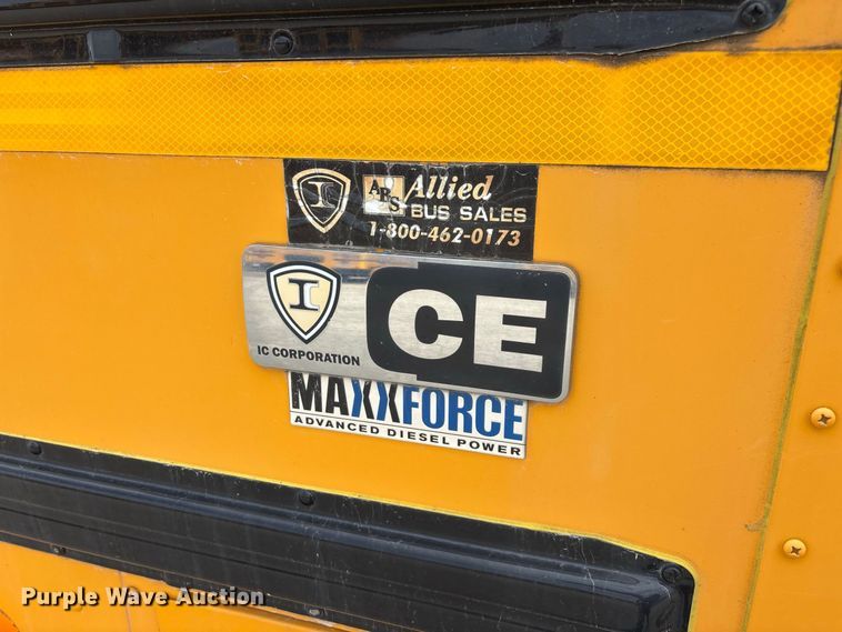 image for item FG0737 2014 IC CE school bus