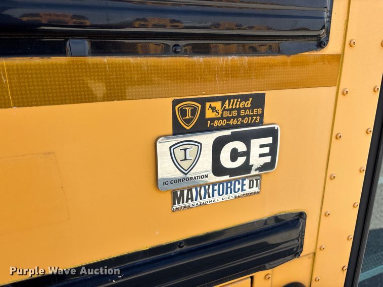 image for item FG0738 2010 IC CE school bus