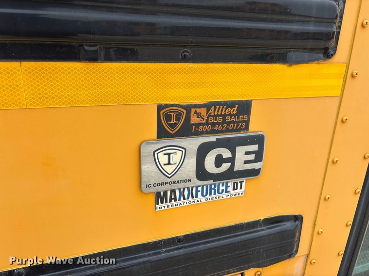 image for item FG0739 2013 IC CE school bus