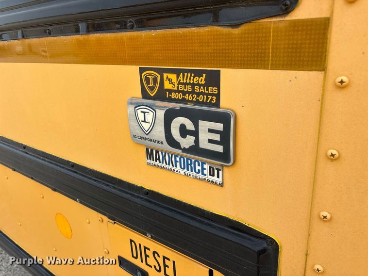 image for item FG0740 2010 IC CE school bus