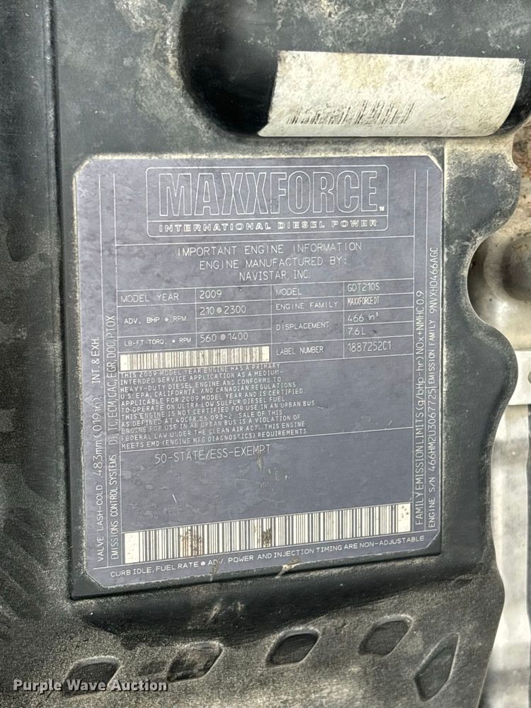 image for item FG0740 2010 IC CE school bus