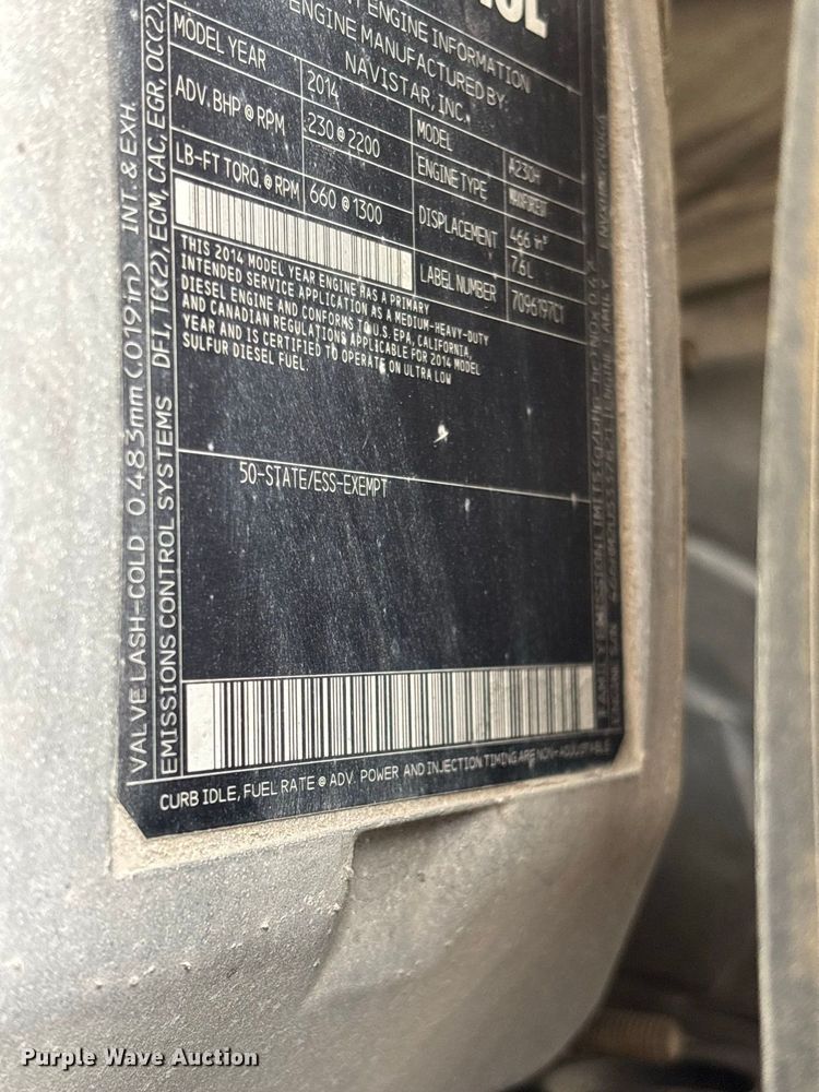 image for item FG0741 2015 IC CE school bus