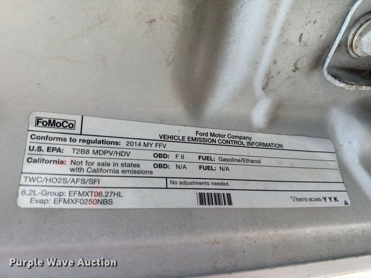 image for item FG3006 2014 Ford F350 Super Duty pickup truck