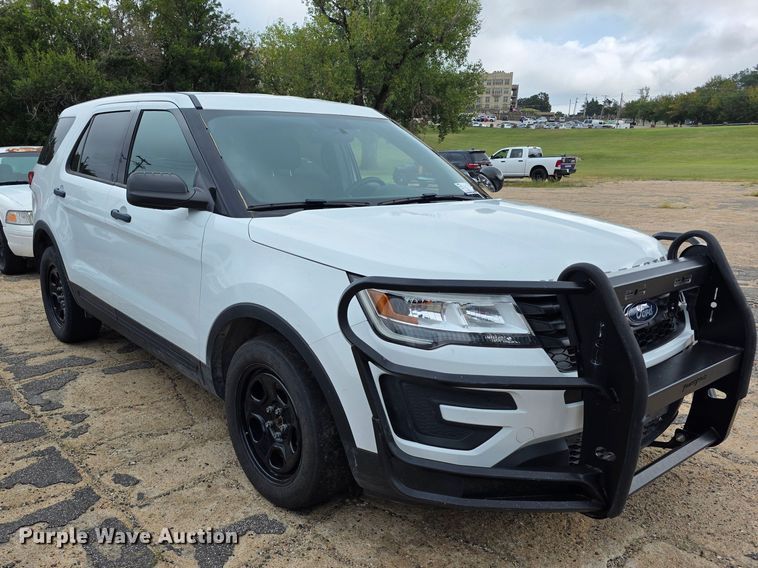 image for item FH6435 2018 Ford Explorer Police Interceptor  SUV