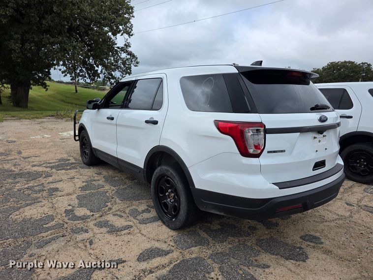 image for item FH6435 2018 Ford Explorer Police Interceptor  SUV