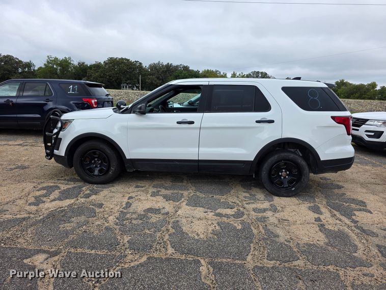 image for item FH6435 2018 Ford Explorer Police Interceptor  SUV