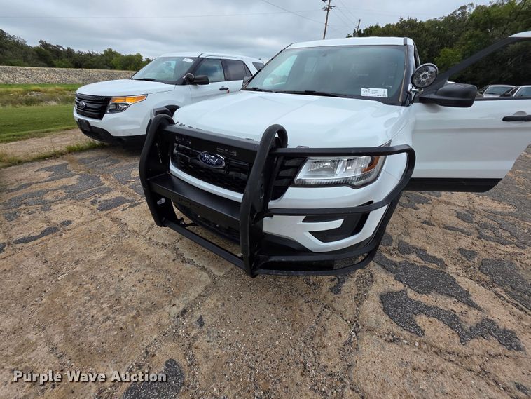 image for item FH6435 2018 Ford Explorer Police Interceptor  SUV