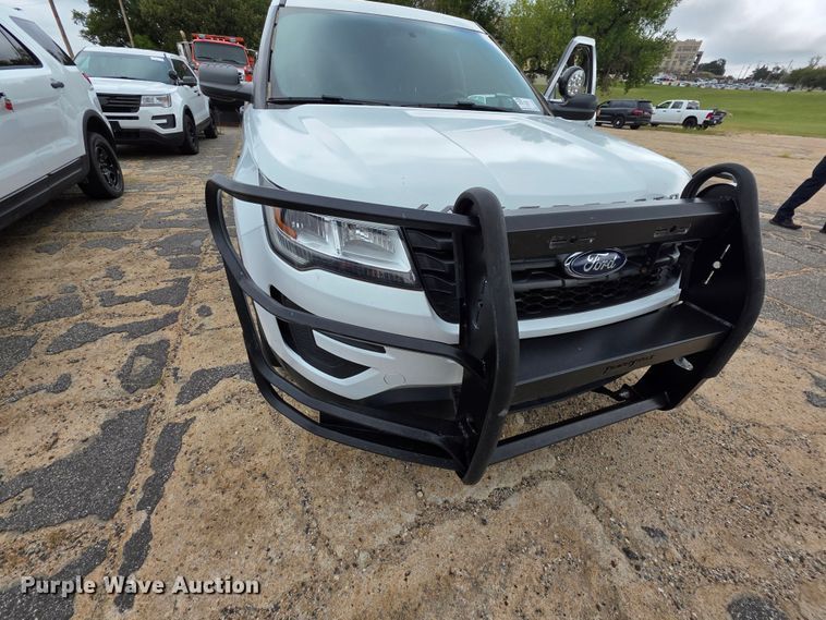 image for item FH6435 2018 Ford Explorer Police Interceptor  SUV
