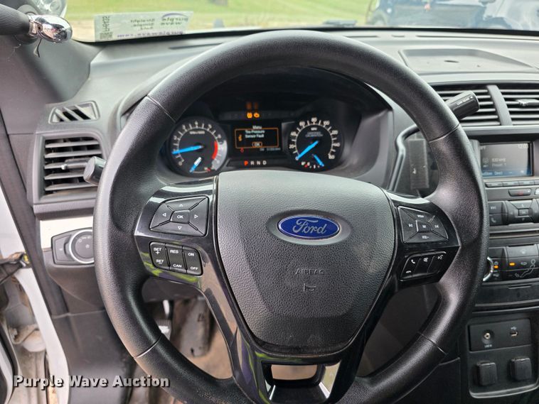 image for item FH6435 2018 Ford Explorer Police Interceptor  SUV