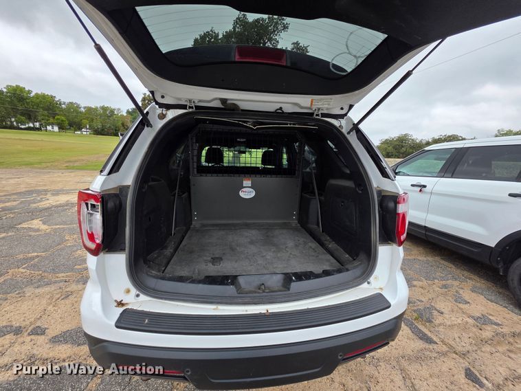 image for item FH6435 2018 Ford Explorer Police Interceptor  SUV