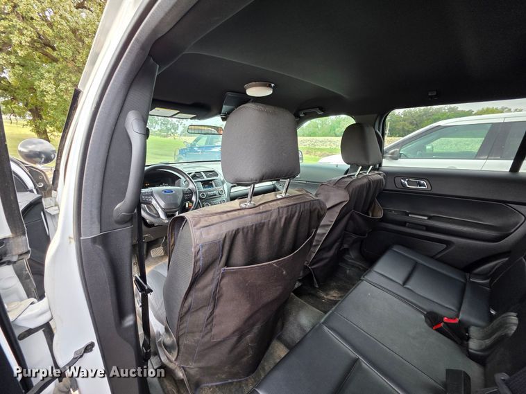 image for item FH6435 2018 Ford Explorer Police Interceptor  SUV
