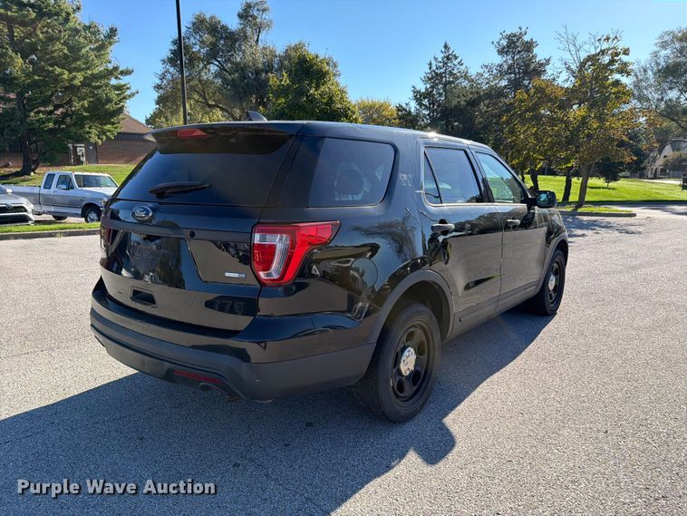 image for item FH6458 2017 Ford Explorer Police Interceptor SUV