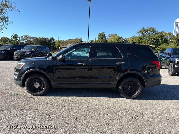 image for item FH6458 2017 Ford Explorer Police Interceptor SUV