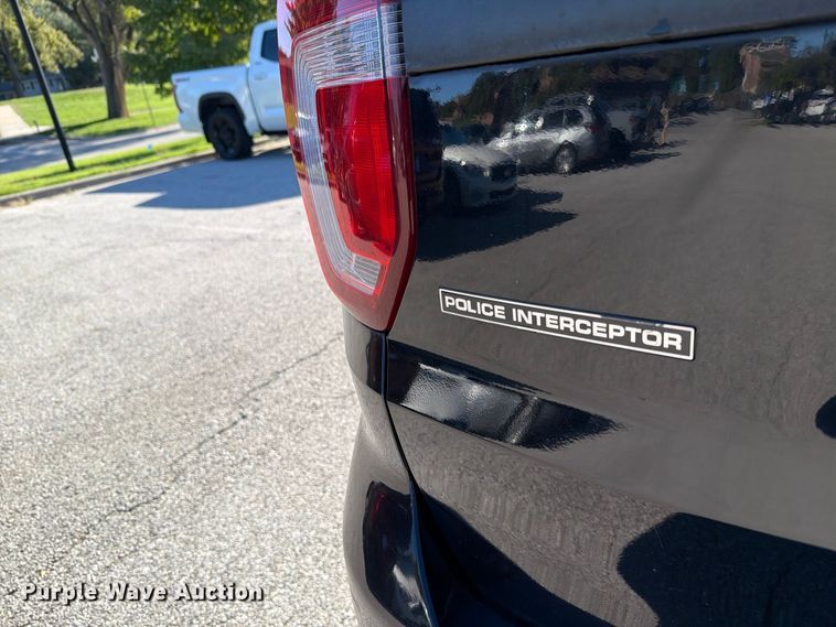 image for item FH6458 2017 Ford Explorer Police Interceptor SUV