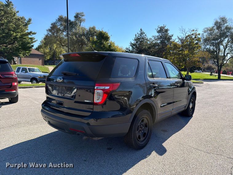 image for item FH6459 2015 Ford Explorer Police Interceptor SUV