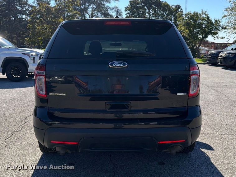 image for item FH6459 2015 Ford Explorer Police Interceptor SUV
