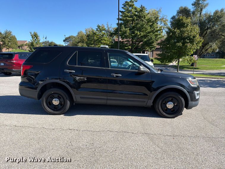 image for item FH6460 2017 Ford Explorer Police Interceptor SUV