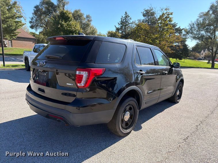 image for item FH6460 2017 Ford Explorer Police Interceptor SUV
