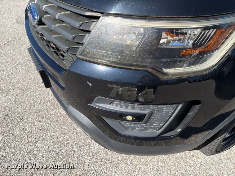 image for item FH6460 2017 Ford Explorer Police Interceptor SUV