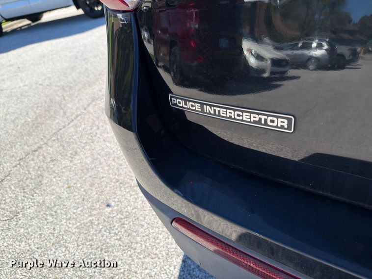 image for item FH6461 2021 Ford Explorer Police Interceptor SUV