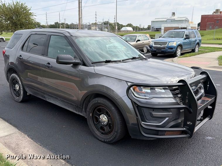 image for item FI0867 2019 Ford Explorer Police Interceptor SUV