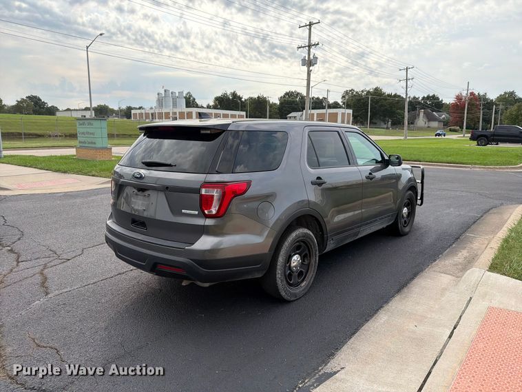 image for item FI0867 2019 Ford Explorer Police Interceptor SUV