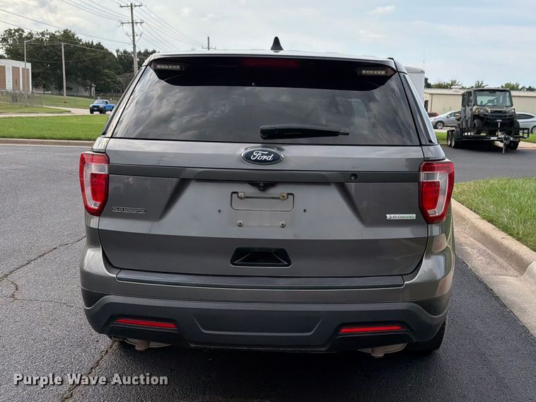 image for item FI0867 2019 Ford Explorer Police Interceptor SUV