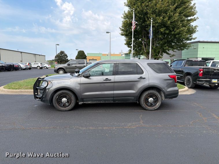 image for item FI0867 2019 Ford Explorer Police Interceptor SUV