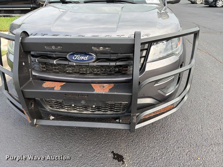image for item FI0867 2019 Ford Explorer Police Interceptor SUV