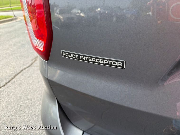 image for item FI0867 2019 Ford Explorer Police Interceptor SUV